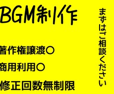 配信等で使用できるBGMを制作致します イメージ1
