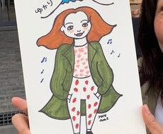 ポップな「全身」似顔絵描きます イメージ1