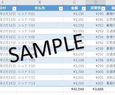 データ入力・簡潔にまとめます イメージ1