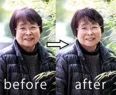 美肌に修正いたします イメージ1