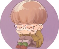 やわらかでかわいらしいSNSアイコンお描きします 童話のようなミニキャラクターになってみませんか？