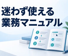 AIを活用し業務マニュアル10頁を作ります イメージ1