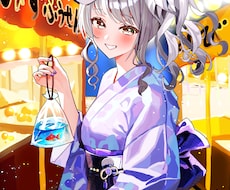 綺麗で魅力的なイラストを制作いたします 様々な用途へお使いいただけるイラストを制作いたします