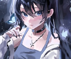 透明感のある配信用イラスト描きます 透明感のあるイラストを描きます