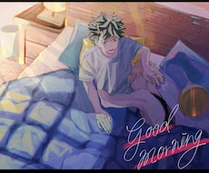NL GL BL などCPコンビイラスト制作します イメージ1