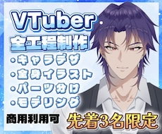 先着3名限定！VTuberモデルを制作します イメージ1