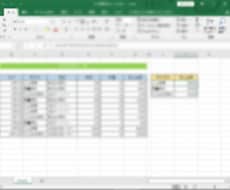 すぐにExcel(エクセル)の代理作成します リスト作成や更新など！納品後の追加改修1回サービス付き！