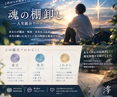 特別鑑定　魂の棚卸し｜深層リーディングをします イメージ1
