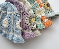 かぎ針編み代行します ベビー〜大人の方向け、親子でリンクコーデも