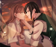 ペアイラストお描きいたします お求めやすい価格＆高クオリティでの納品をお約束いたします☺︎