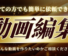実績作り中です！動画編集させていただきます イメージ1