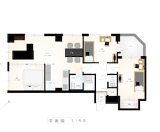 旅館などの既存図面起こし、設備系統図などを描きます 評価⭐︎5.0　返信やや遅めですが成果物は綺麗な方と思います