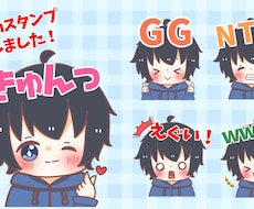 Twitchスタンプ作成します あなたの配信用の可愛いスタンプ作成します！