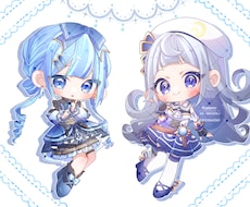 可愛いデフォルメ、SDを描きます イメージ1