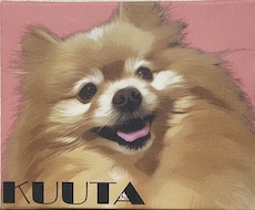 可愛いペットちゃんを油絵風デジタルアートにします イメージ1