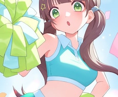 一枚絵制作します 商用利用込み/リテイク何度でも◎