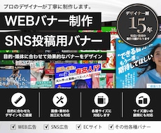 バナーデザイン【先着３名限定価格】プロが作成します イメージ1