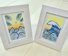 海、ハワイ、サーフスタイルをお描きします イメージ1