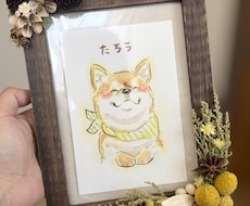 手描きの可愛い似顔絵お描きします 〜見るたびに笑顔になれる小さな幸せを込めた1枚〜