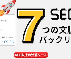 7サイトに7本のゲスト投稿バックリンクを構築します イメージ1