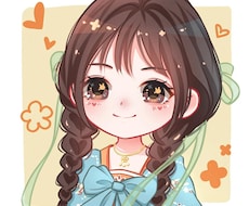 自分そっくりのかわいいアイコンを作成します 素敵な一枚を描かせていただきます