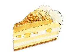 食品、スイーツのイラスト描きます 本物より美味しそう！な食べ物のイラストはいかがですか？