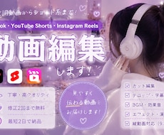 YouTube＆Tiktok向けの動画編集します イメージ1