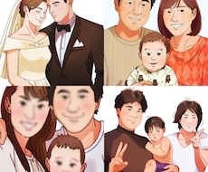 お子様の似顔絵描かせていただきます イメージ1