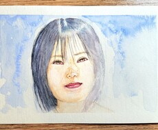 あの頃のあなたを水彩画にします イメージ1