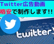 Twitter広告動画格安制作します 総額7,000円より！弊社の高品質なテンプレート制作！