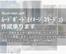 店舗新改装のムードボード（イメコラ）作成　承ります 現役店舗設計デザイナーが画像収集、デザイン提案から承ります。