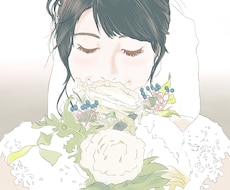 家族、結婚式用等の似顔絵、イラストを描きます お洒落雰囲気、リアル等要望受け付けます♪