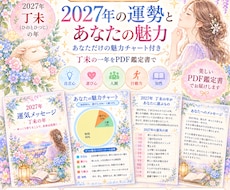 四柱推命で2027年の運勢と魅力を読み解きます イメージ1