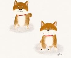 SNSアイコンにも！うちの子イラスト描きます ゆるっとかわいいアナログ風イラストです！