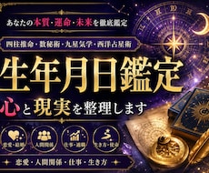 メッセージで鑑定結果をお送りいたします イメージ1