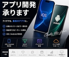 迅速丁寧に高品質なスマホアプリを開発します イメージ1