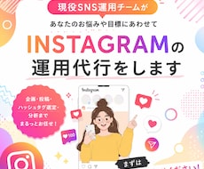 企画から投稿までインスタ運用をまるごと代行します イメージ1