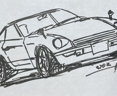 皆さんの愛車を名刺サイズでスケッチします イメージ1