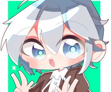 限定価格！SNS用のアイコンを制作します カラフルなSDキャラのイラストを描きます！