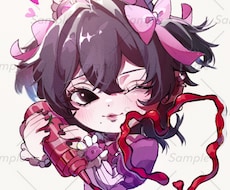 立ち絵、配信、SNSアイコン等のイラスト描きます イメージ1