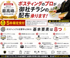 ポスティングのプロが高品質なチラシ配布代行承ります 神奈川・東京23区エリア【早い者勝ちの5枠限定受付】