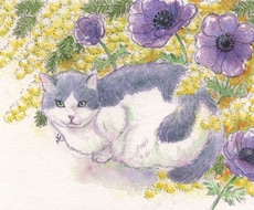 温かく、柔らかい雰囲気で、動物を描きます イメージ1