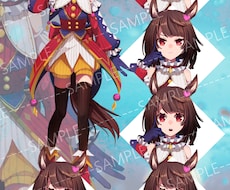 OC様（全身立ち絵）をお描き致します イメージ1