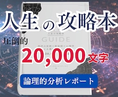 先着3名 適職・転職時期を2万文字で論理分析します