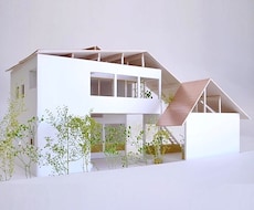 一級建築士が素材感を表現した住宅模型を製作しをます イメージ1