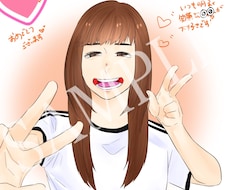 アイコン、似顔絵描きます イメージ1