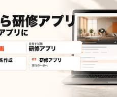 社内の録画を、クイズつき研修アプリにします イメージ1