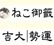 おみくじ2020年運勢　ねこみくじ送ります 猫はなんでも知っている！猫好きのためのおみくじ