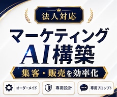 ChatGPT×マーケティング活用を個別設計します イメージ1