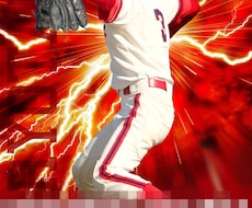 カッコいい野球カードのデータを作成します まるでプロ野球カードのようなデータを記念に作りませんか？